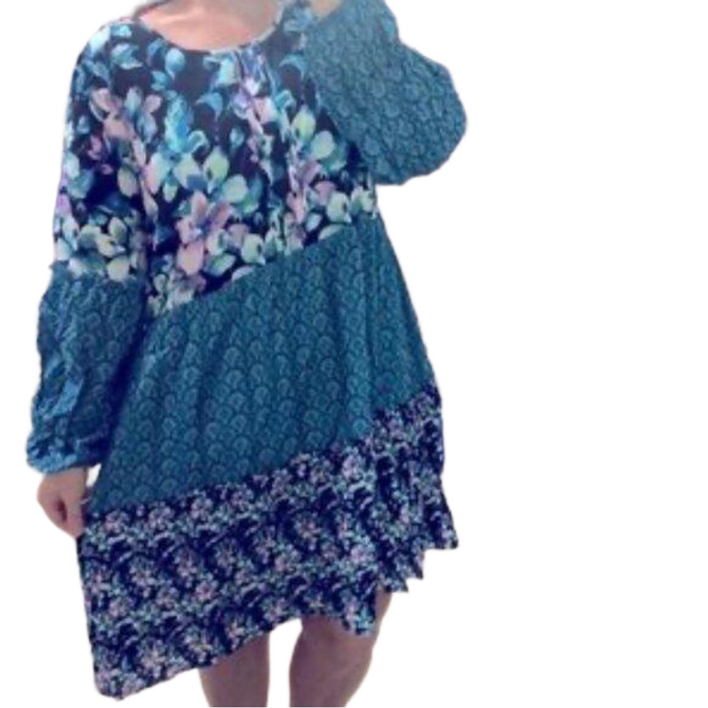 Soft Surroundings Floral Dress Medium